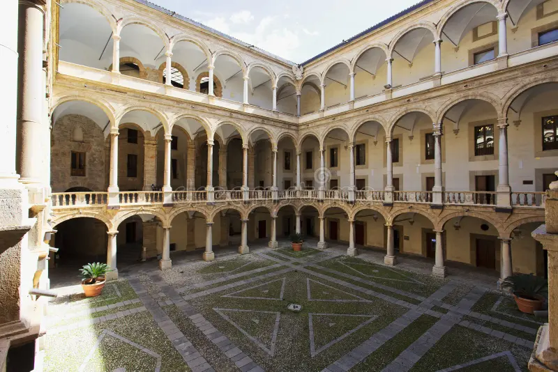 Cortile di Palazzo Steri